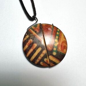 African seed necklace